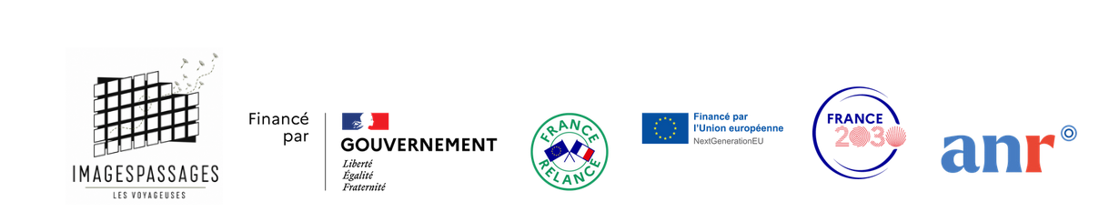 Les Voyageuses Festival organization logos
